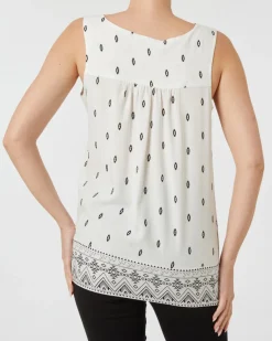 Ärmelloses Blusentop Janina, V-Ausschnitt-KiK Onlineshop Flash Sale