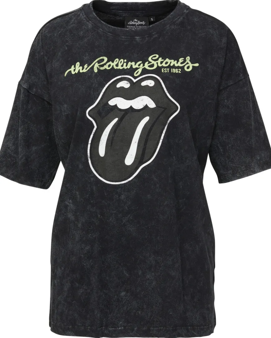 Rolling Stones T-Shirt Acid-washed-KiK Onlineshop Outlet