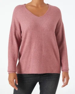 Feinstrickpullover Janina, V-Ausschnitt-KiK Onlineshop New