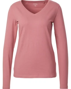 Langarmshirt Janina, V-Ausschnitt-KiK Onlineshop Online