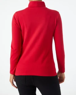 es Langarmshirt Janina, Rollkragen-KiK Onlineshop Discount