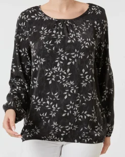 Schicke Bluse Janina, Rundhalsausschnitt-KiK Onlineshop Store
