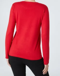 Schicker Pullover Janina, Zierknöpfe-KiK Onlineshop New