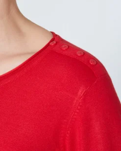 Schicker Pullover Janina, Zierknöpfe-KiK Onlineshop New
