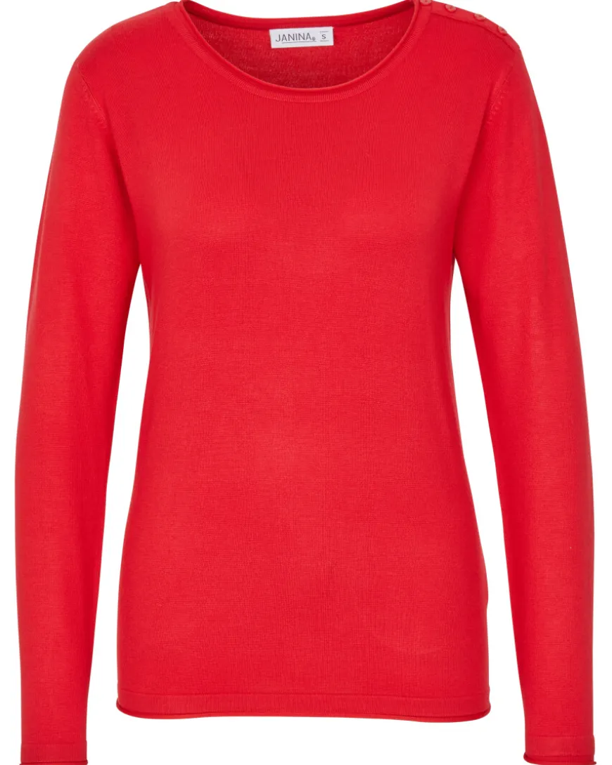 Schicker Pullover Janina, Zierknöpfe-KiK Onlineshop New