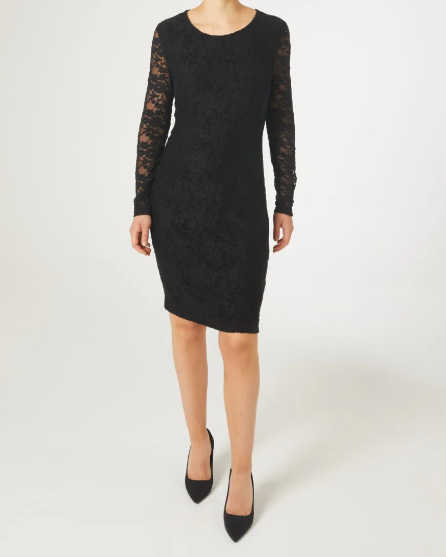 Schickes Kleid Janina, mit Spitze-KiK Onlineshop Cheap