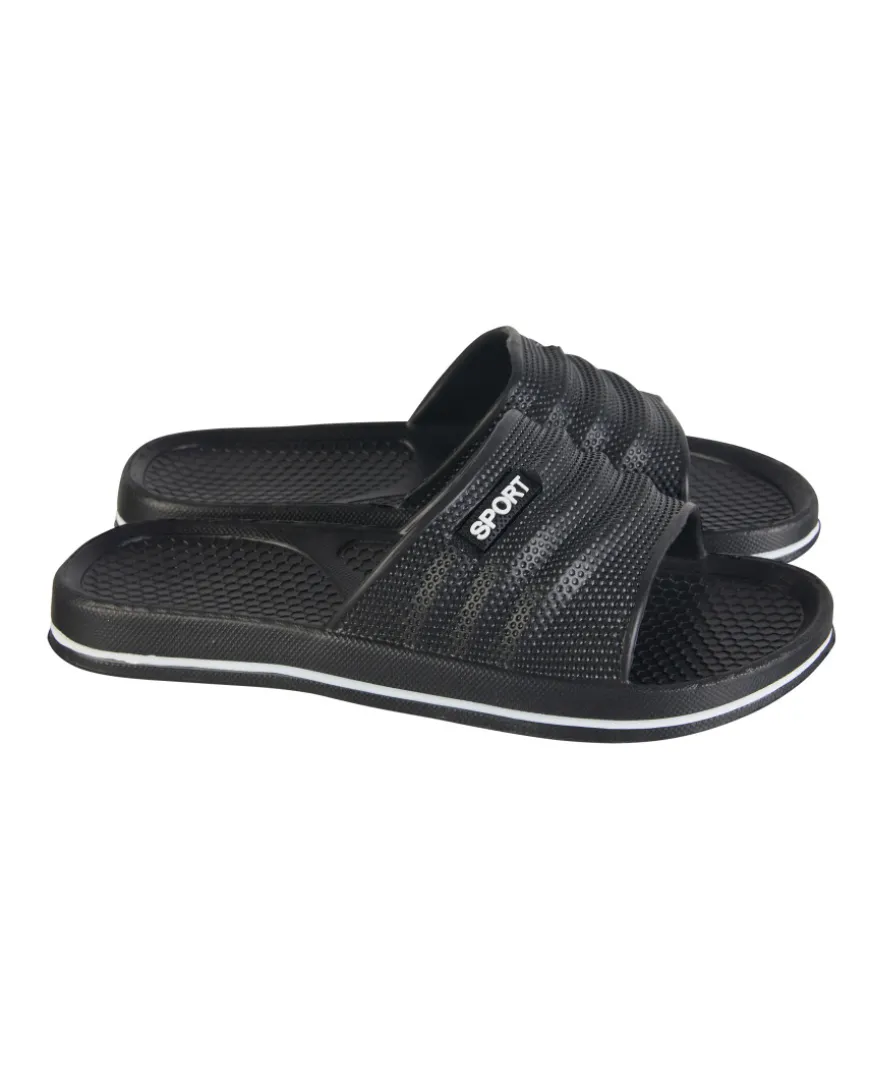 Schlichte Badelatschen Janina, Applikation-KiK Onlineshop Outlet