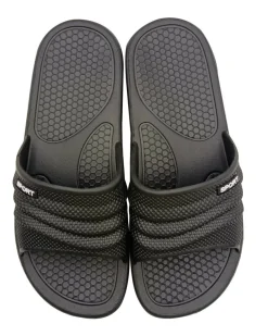 Schlichte Badelatschen X-Mail, Applikation-KiK Onlineshop Fashion