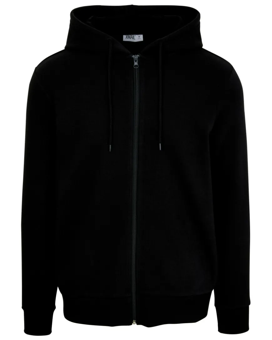 Schlichte Sweatjacke X-Mail, Kapuze-KiK Onlineshop Cheap