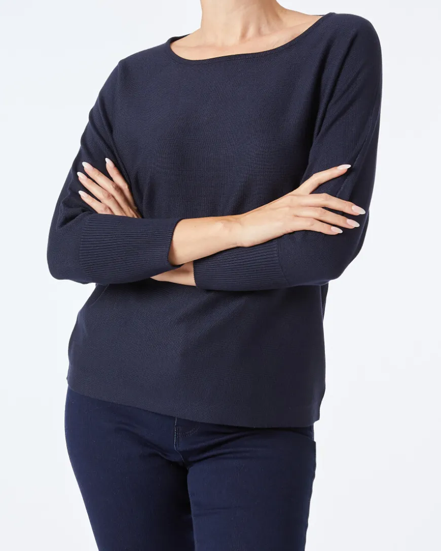 Schlichter Feinstrickpullover Janina, 3/4-Arm-KiK Onlineshop Flash Sale