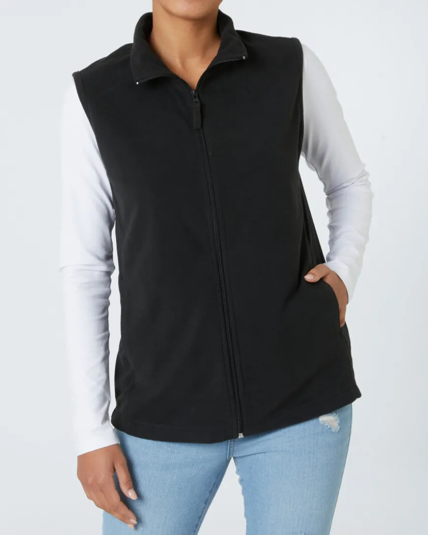 e Fleeceweste Janina, Seitentaschen-KiK Onlineshop Fashion