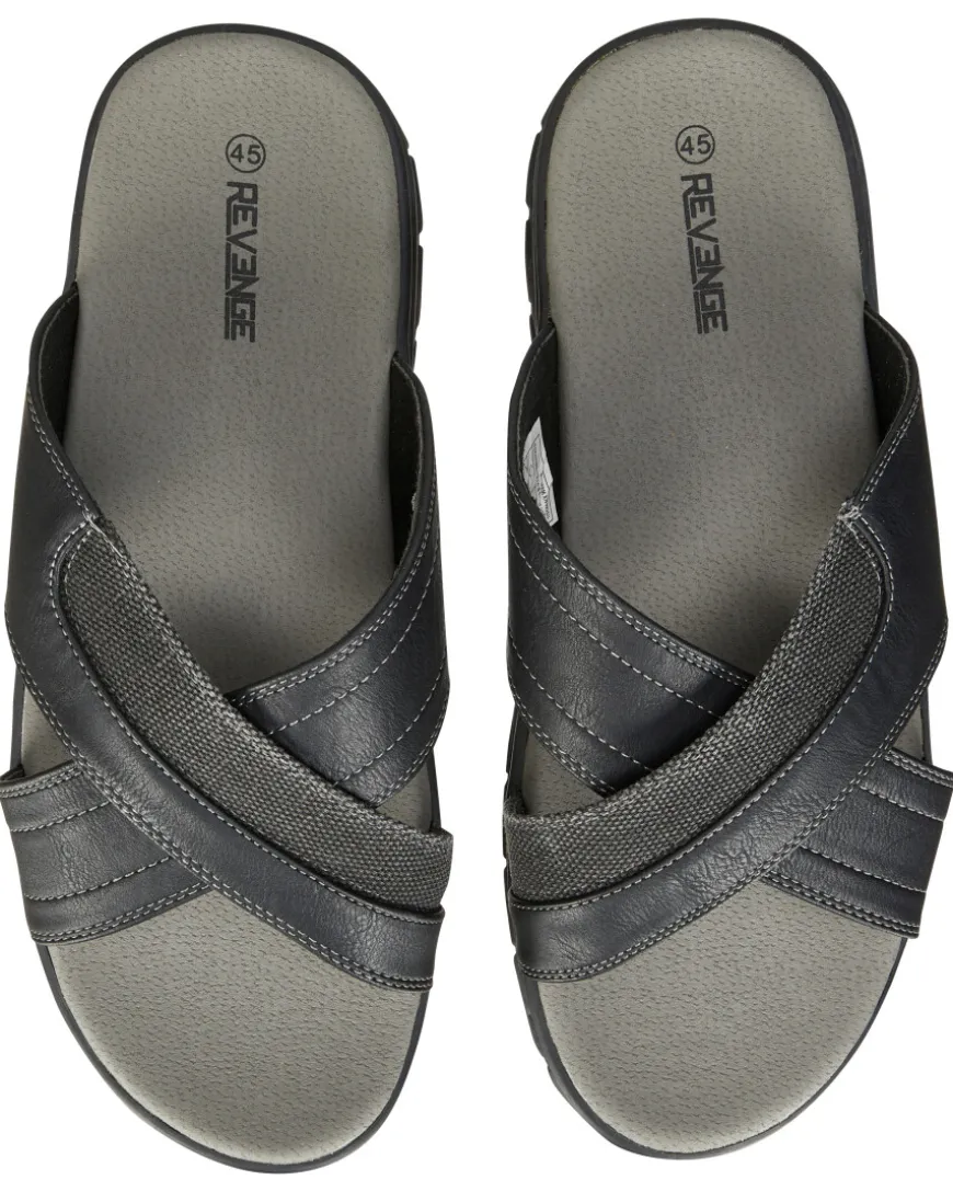 e Pantoletten X-Mail, überkreuzter Riemen-KiK Onlineshop Fashion
