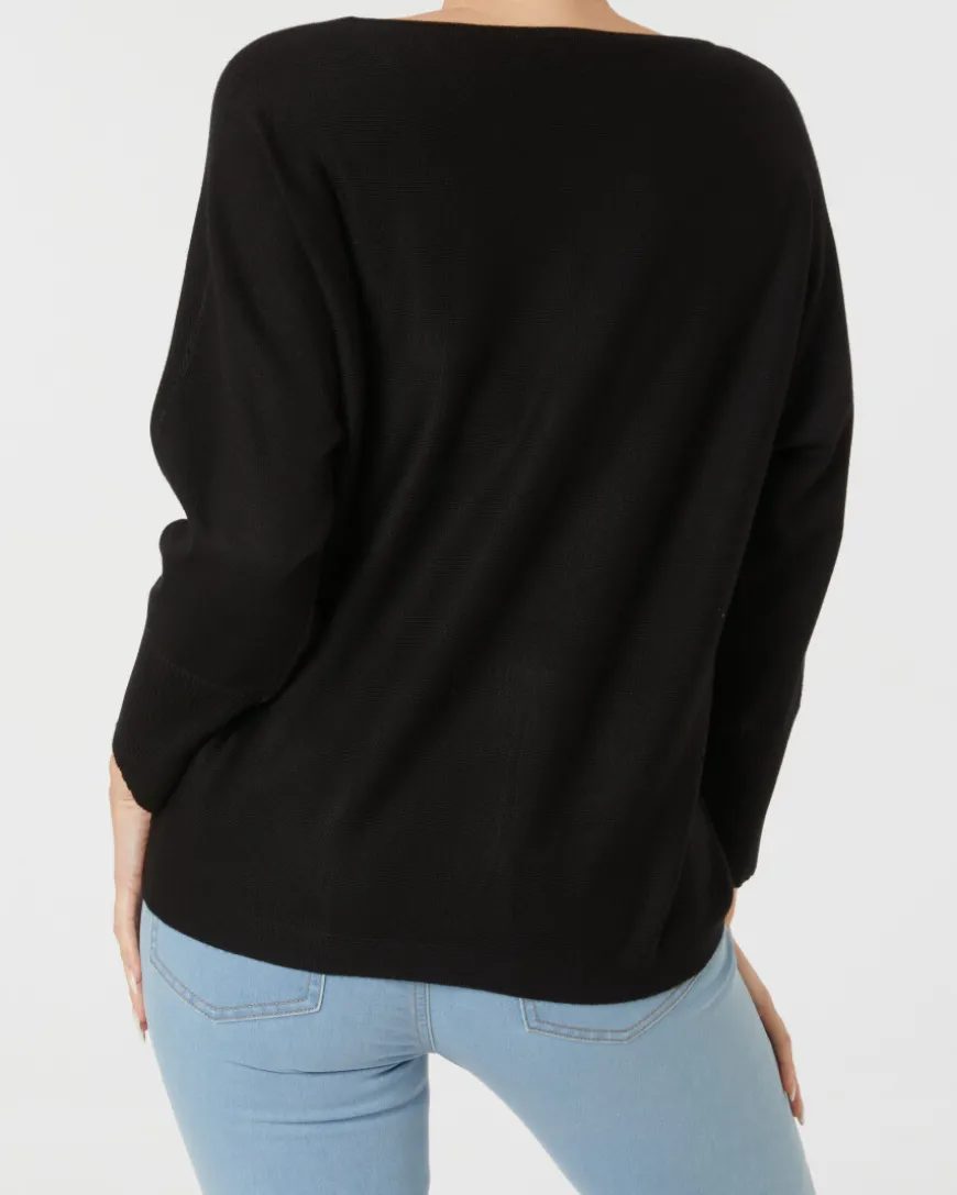 er Feinstrickpullover Janina, 3/4-Arm-KiK Onlineshop Cheap