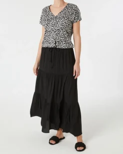 er Maxirock Janina, weite Passform-KiK Onlineshop Best Sale