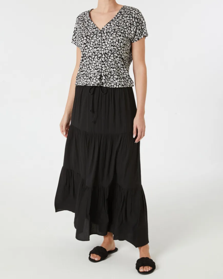 er Maxirock Janina, weite Passform-KiK Onlineshop Best Sale