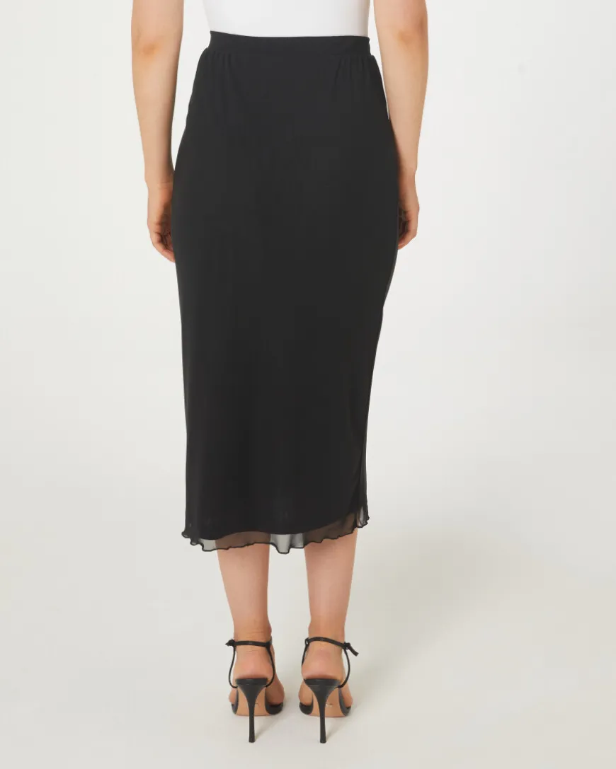 er Mesh-Rock Janina, elastischer Bund-KiK Onlineshop Fashion