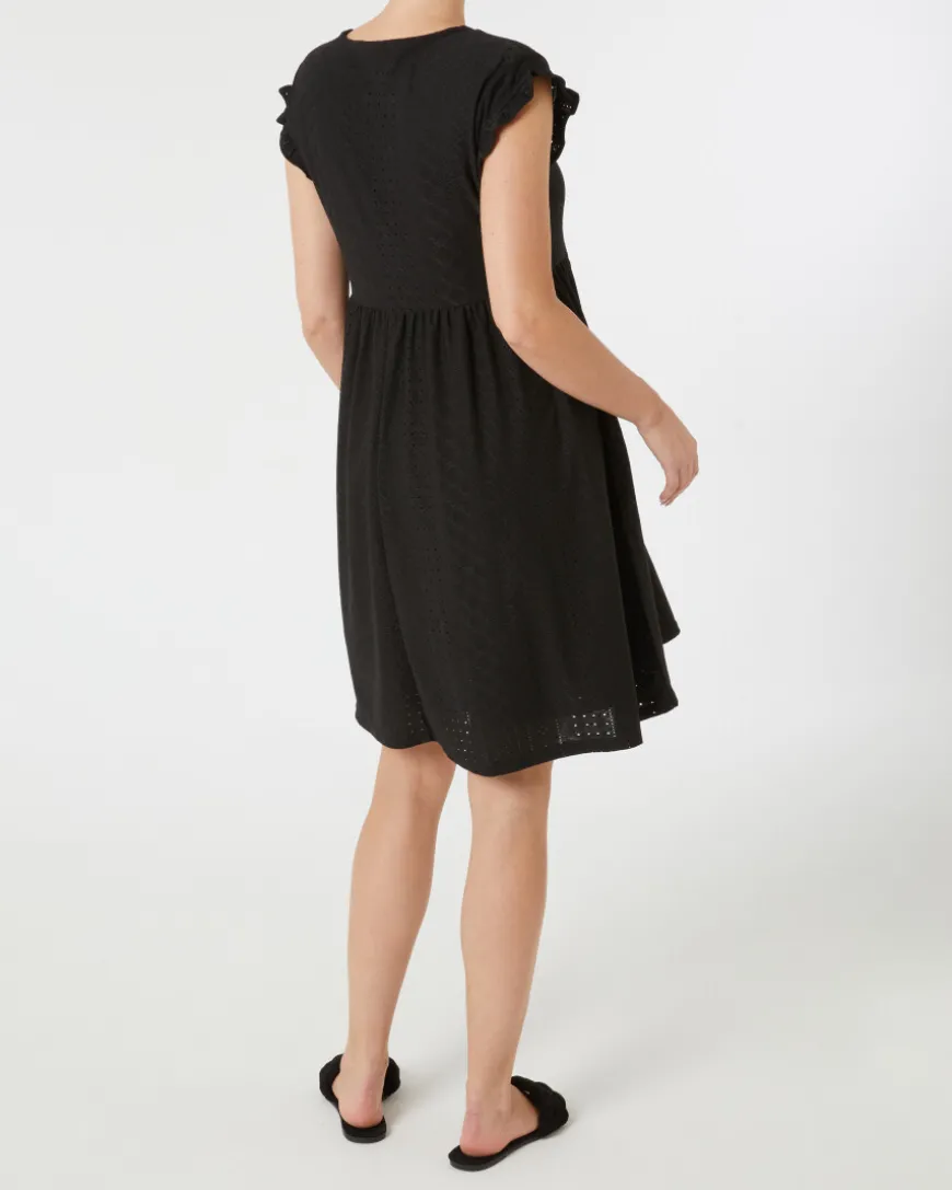 es Kleid mit Lochstickereien Janina, unterlegt-KiK Onlineshop Outlet