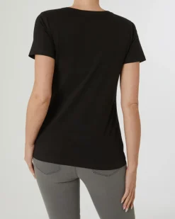 es T-Shirt Janina, V-Ausschnitt-KiK Onlineshop Cheap
