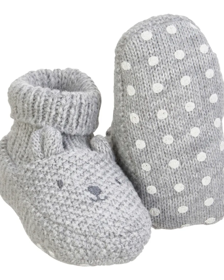 Süße Softschuhe Teddykopf_Baby, ABS-Druck-KiK Onlineshop Flash Sale