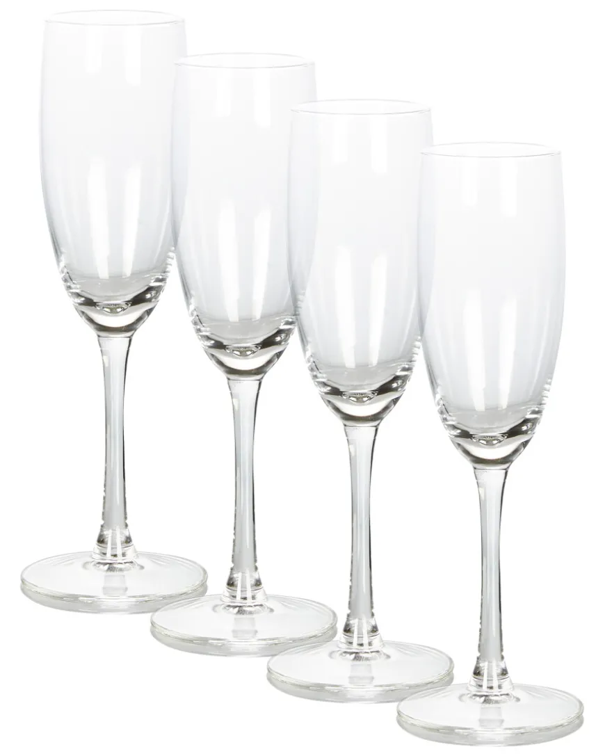 Sektgläser 4er-Pack, ca. 180 ml-KiK Onlineshop Online