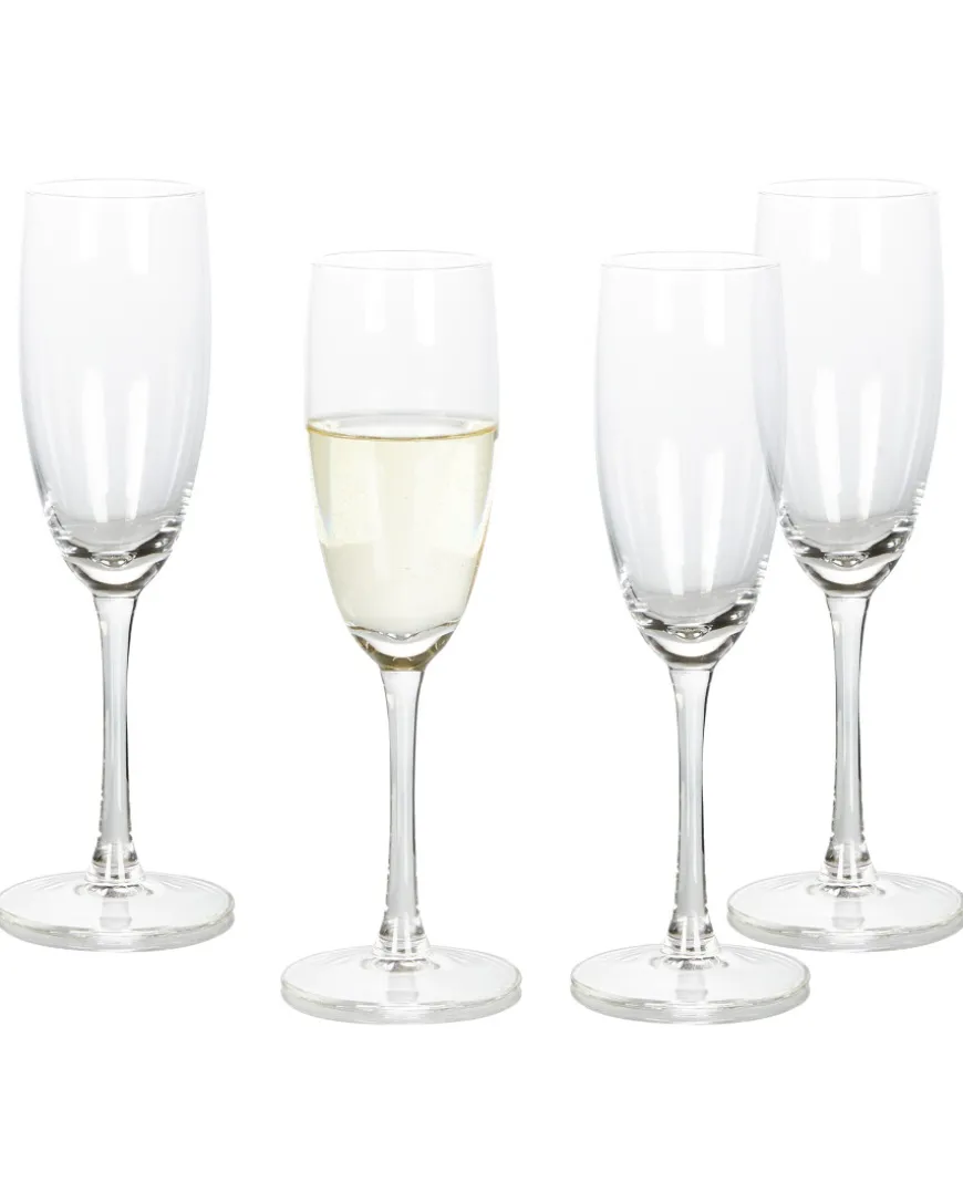 Sektgläser 4er-Pack, ca. 180 ml-KiK Onlineshop Online