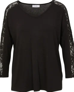 Shirt mit Spitze an den Ärmeln Janina, 3/4-Arm-KiK Onlineshop Cheap