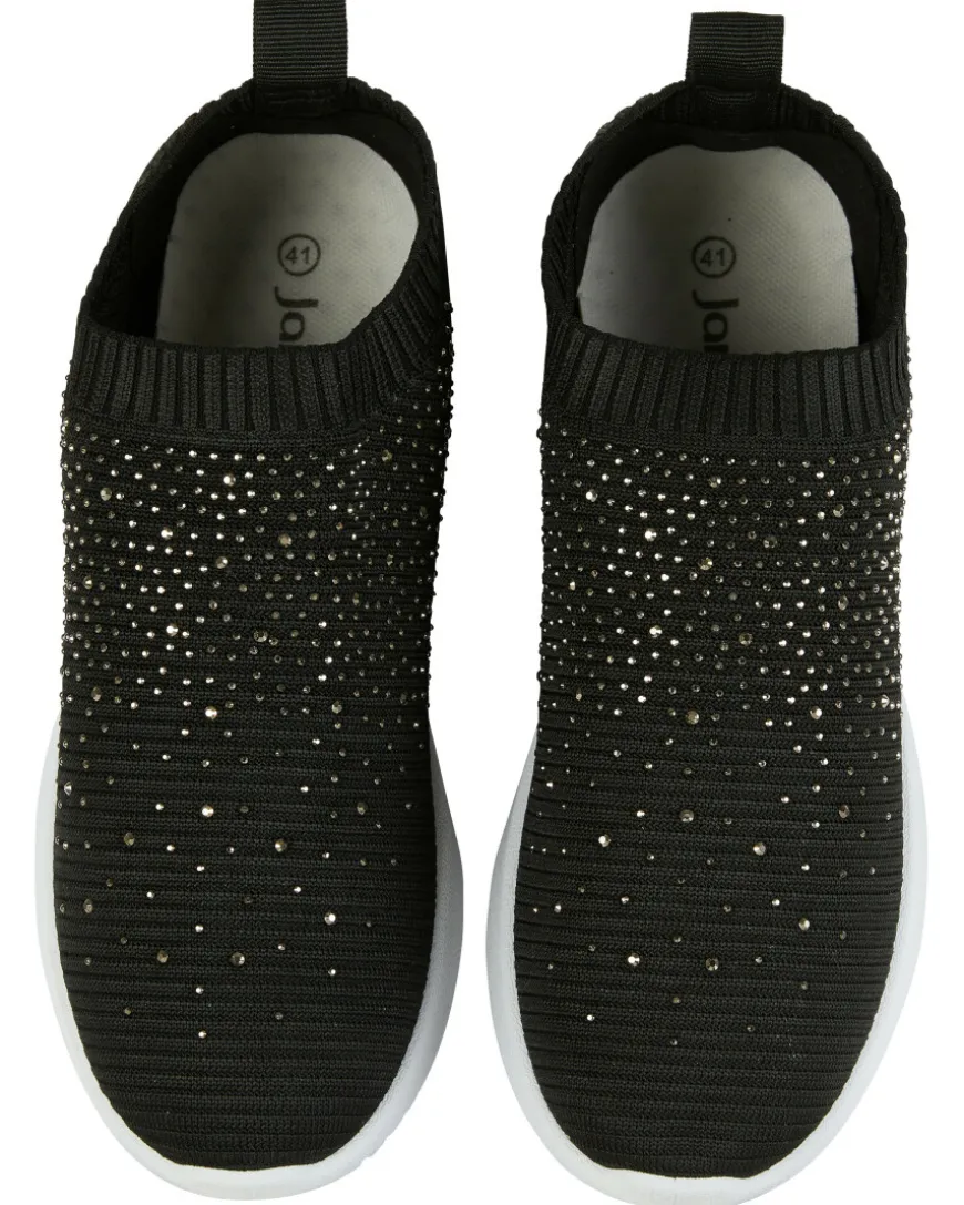 Slip-ons Maschenoptik Janina, Glitzersteine-KiK Onlineshop Cheap