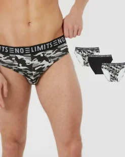 Slips Camouflage 3er-Pack-KiK Onlineshop Fashion