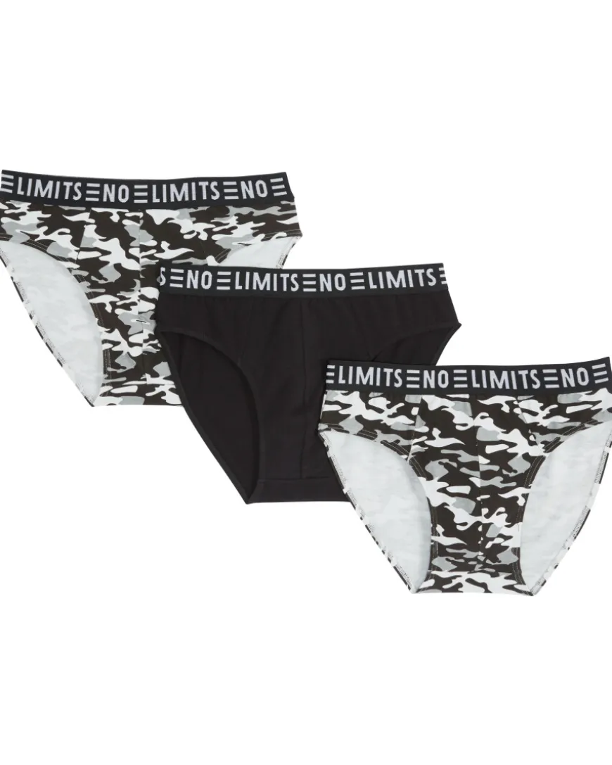 Slips Camouflage 3er-Pack-KiK Onlineshop Fashion