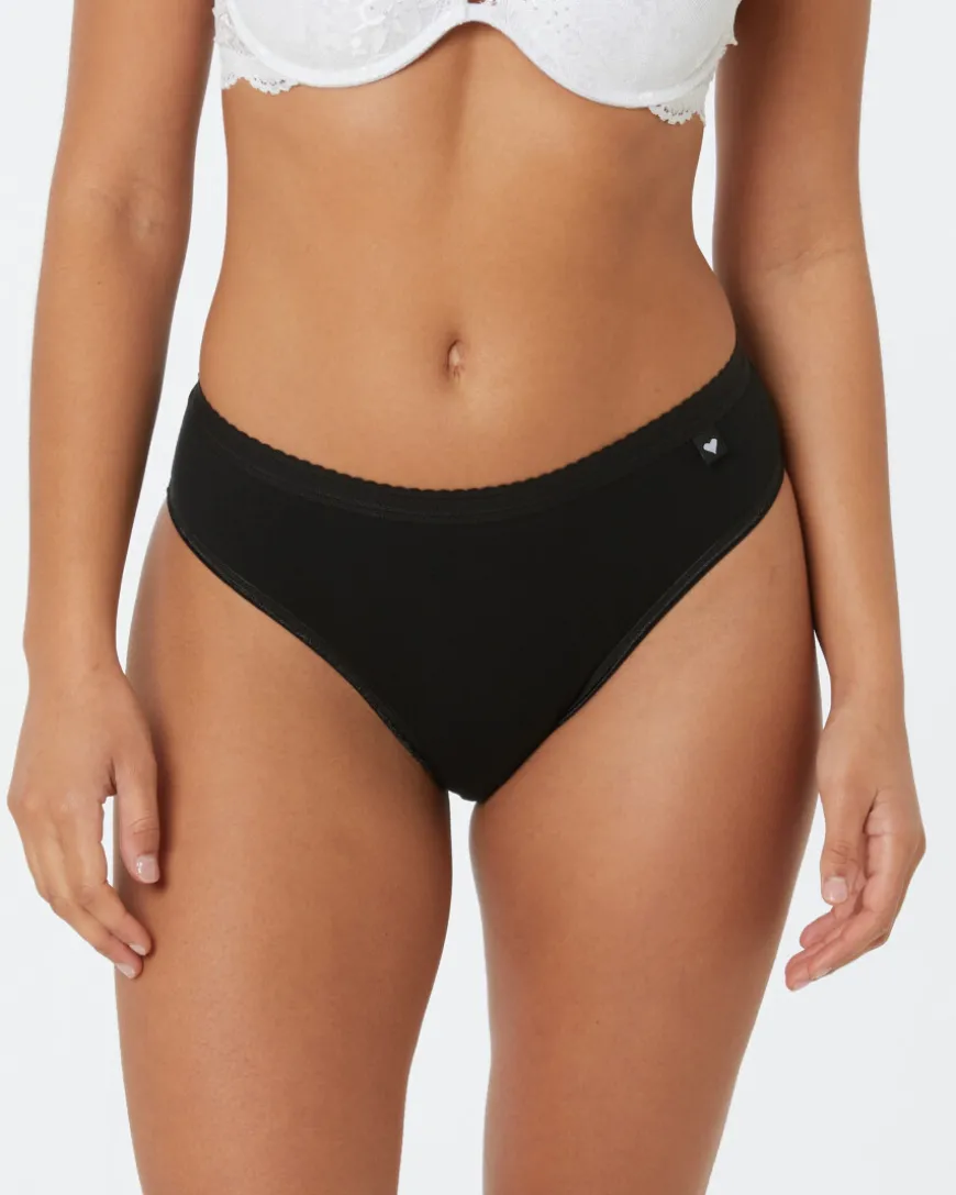 Slips mit Herzlabel 3er-Pack, Janina-KiK Onlineshop Outlet