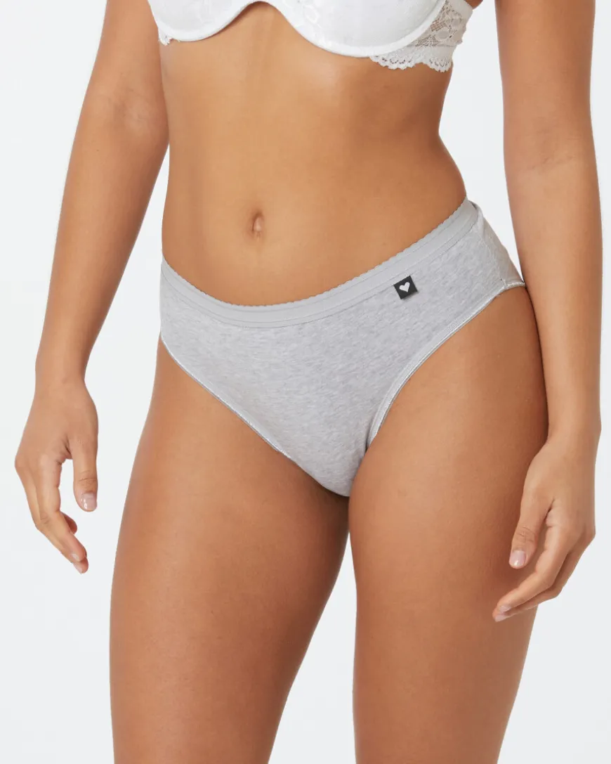 Slips mit Herzlabel 3er-Pack, Janina-KiK Onlineshop Outlet