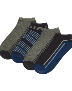 Sneakersocken mit Streifen 4er-Pack, Ergee-KiK Onlineshop Fashion