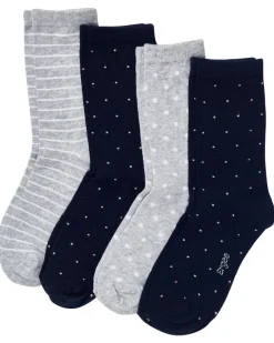Socken 4er-Pack, Ergee, verschiedene Designs-KiK Onlineshop Fashion