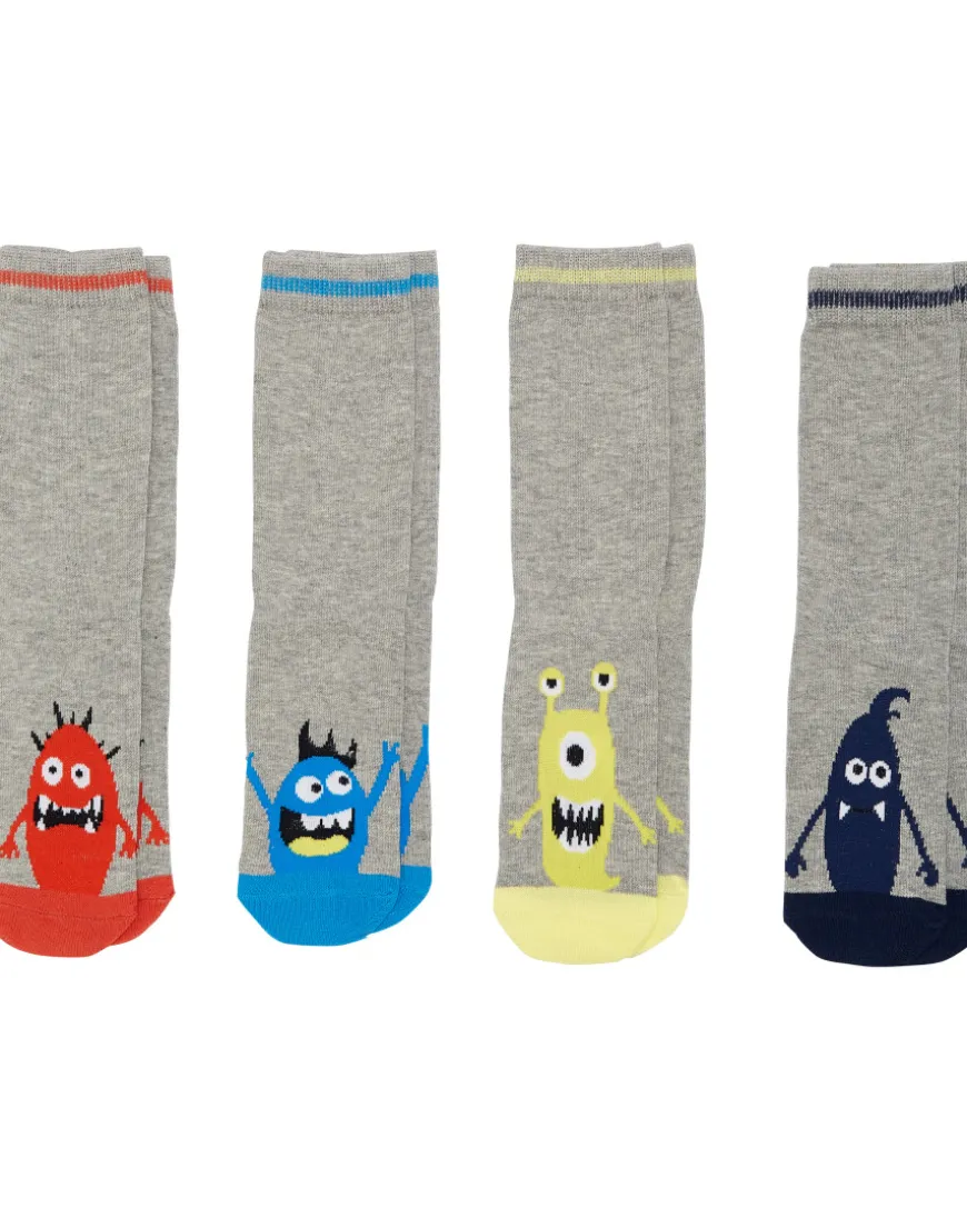 Socken 4er-Pack, Ergee, verschiedene Designs-KiK Onlineshop Hot