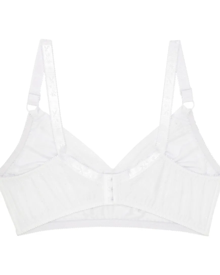 Soft-BH mit Stickereien Janina curved, verstellbare Träger-KiK Onlineshop Flash Sale