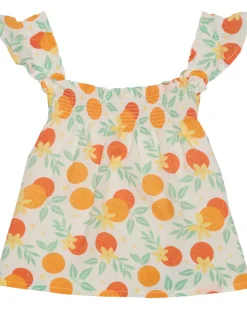 Sommerliches Top gesmokter Ausschnitt-KiK Onlineshop Discount