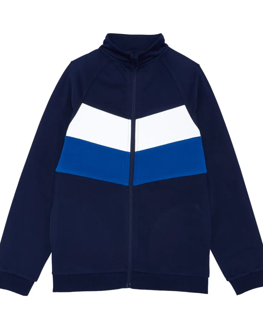 Sportjacke mit Kontrasteinsätzen Ergeenomixx-KiK Onlineshop Clearance