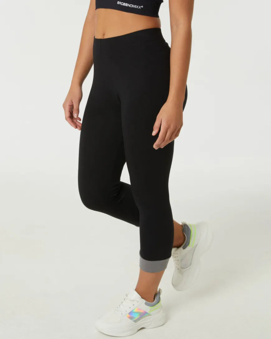Sport-Leggings in Caprilänge Ergeenomixx, elastischer Bund-KiK Onlineshop Clearance