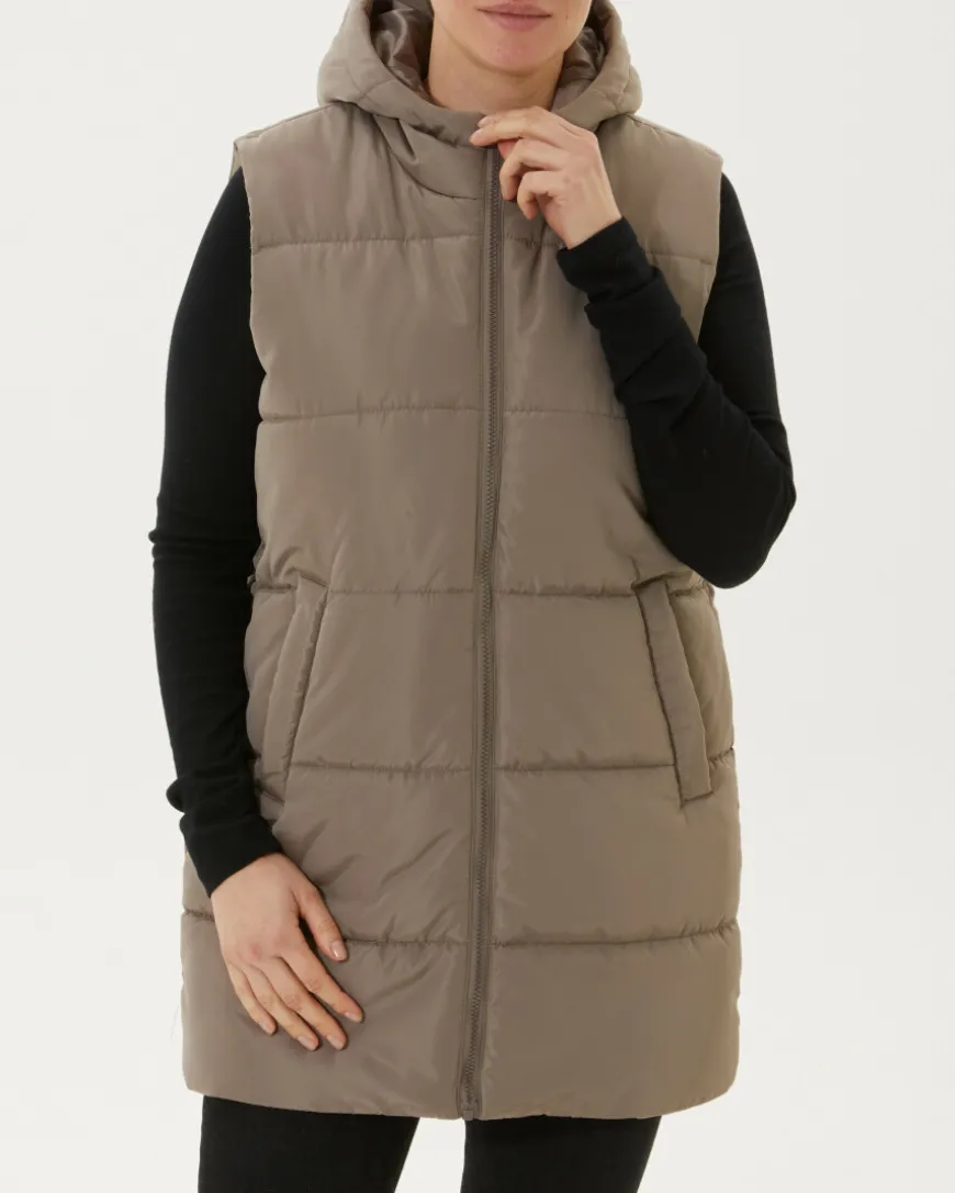 Steppweste mit Kapuze Janina, lang geschnitten-KiK Onlineshop Hot