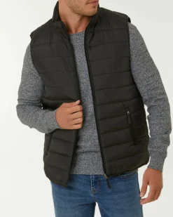 Steppweste mit Stehkragen X-Mail, Reißverschluss-KiK Onlineshop Hot