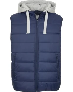 Steppweste mit Sweatkapuze X-Mail, Reißverschluss-KiK Onlineshop Sale