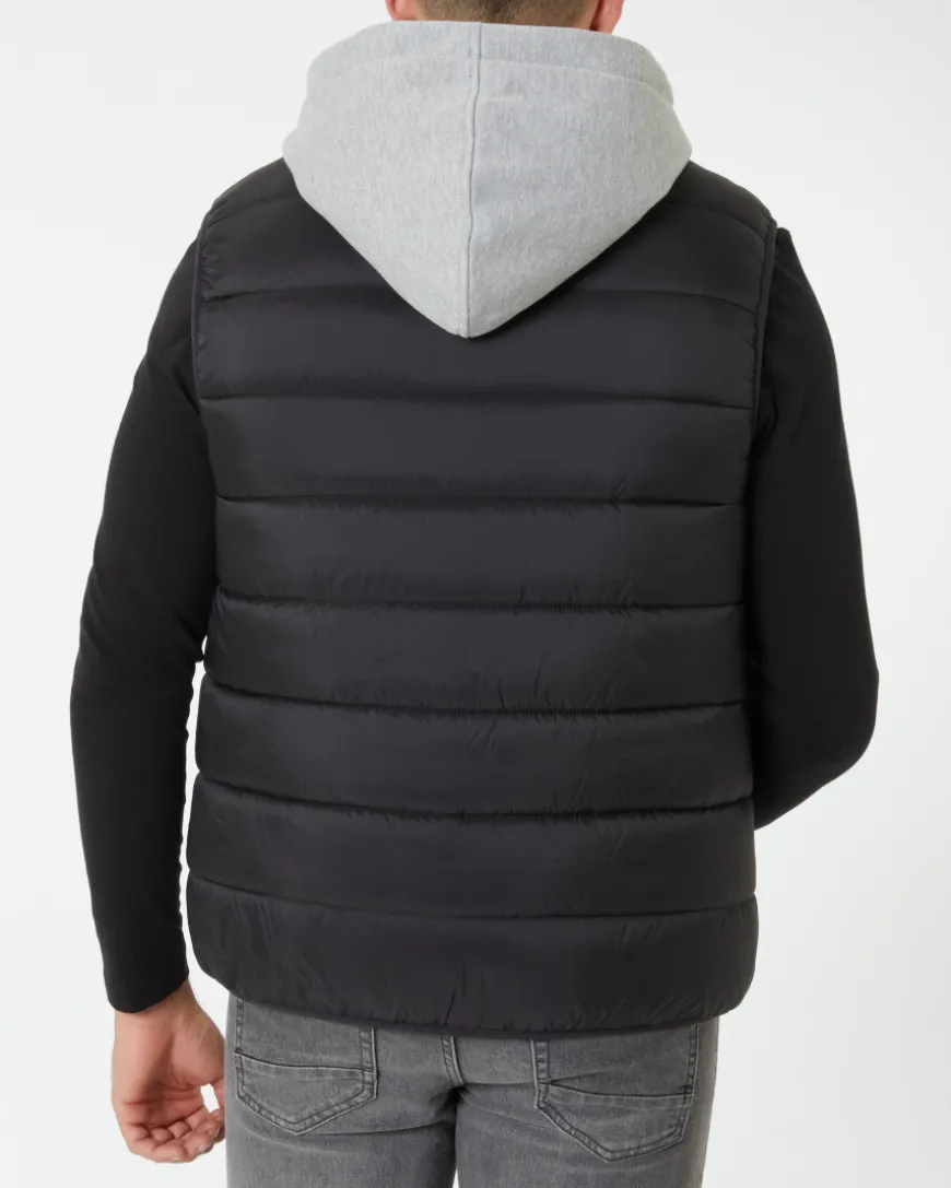 Steppweste mit Sweatkapuze X-Mail, Reißverschluss-KiK Onlineshop Best