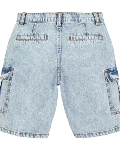 Stone-washed Jeans-Shorts Y.F.K., Seitentaschen-KiK Onlineshop Sale