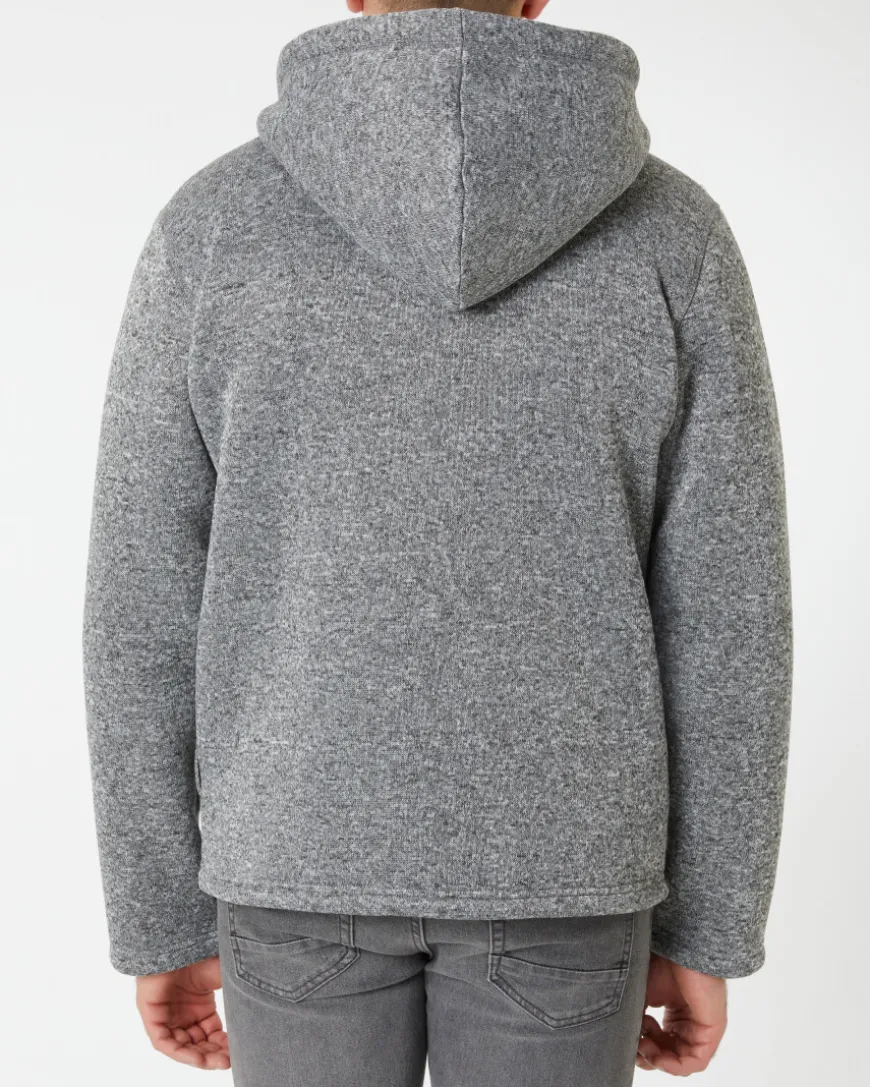 Strickfleecejacke mit Teddyfell X-Mail, Seitentaschen-KiK Onlineshop Fashion