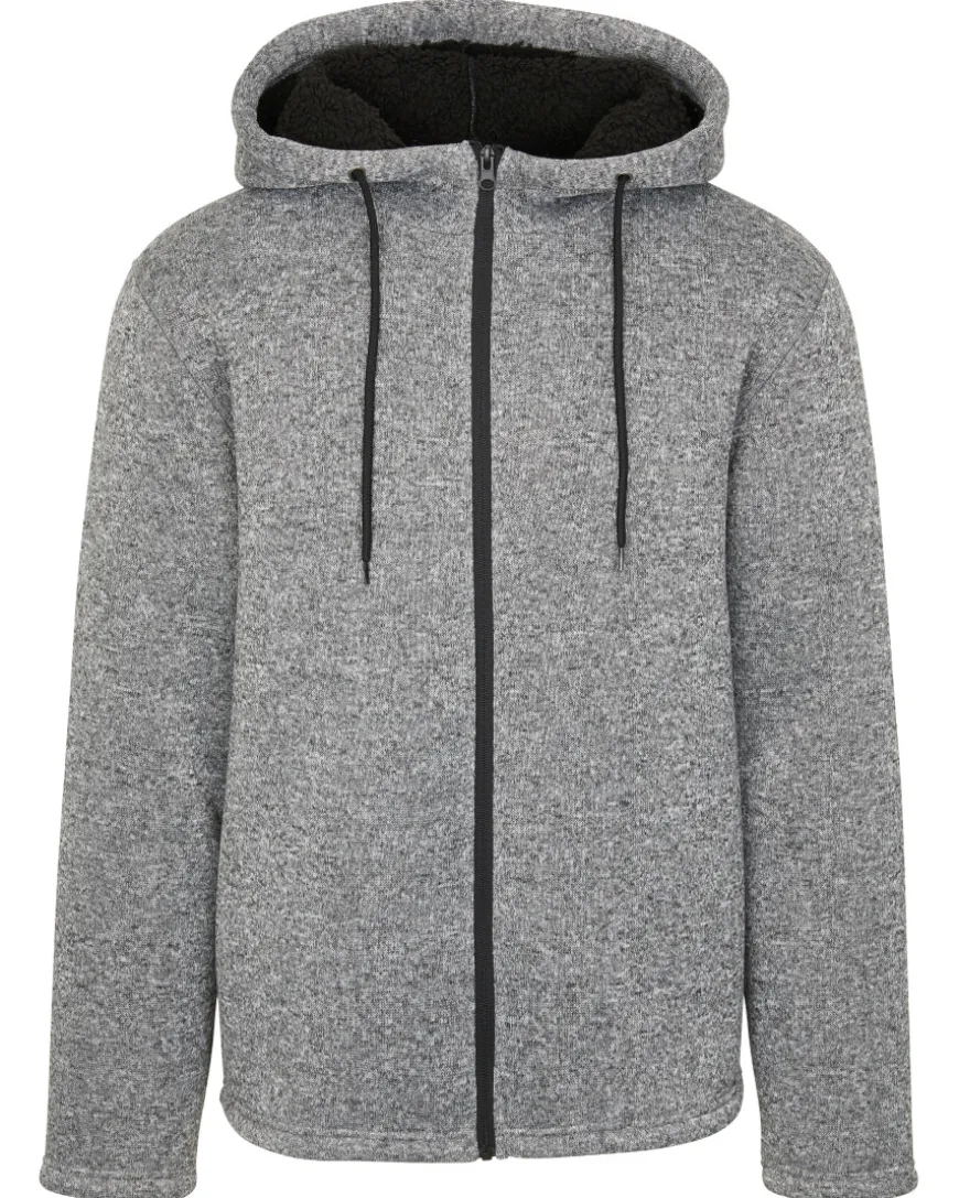 Strickfleecejacke mit Teddyfell X-Mail, Seitentaschen-KiK Onlineshop Fashion