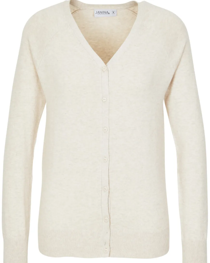 Strickjacke in Melange Janina, Knopfleiste-KiK Onlineshop Discount