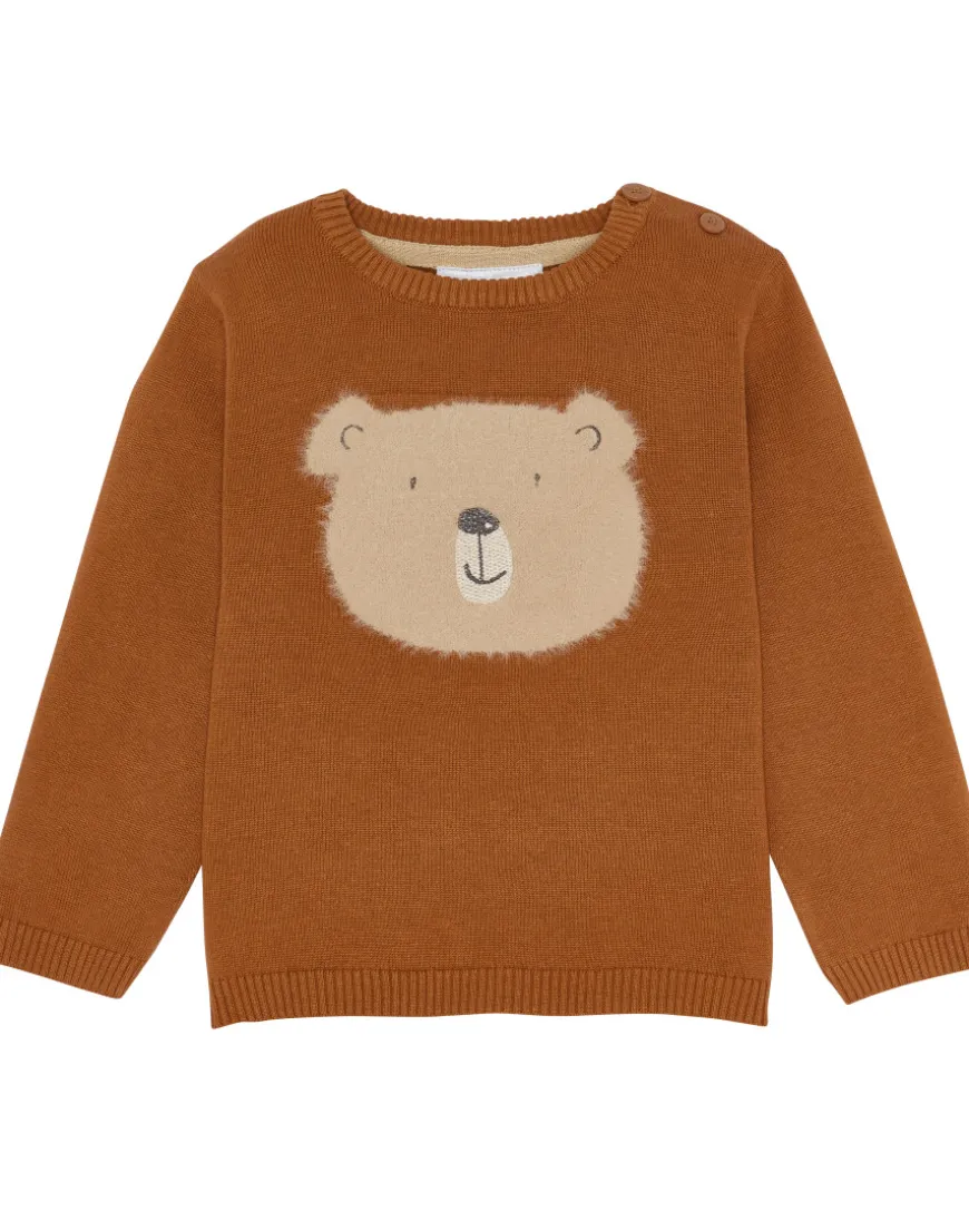 Strickpullover Bär Ergee, Schulterknöpfe-KiK Onlineshop Flash Sale