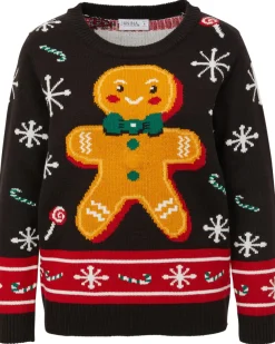Strickpullover Weihnachten Janina, mit Licht und Sound-KiK Onlineshop Clearance