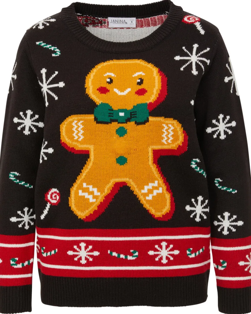 Strickpullover Weihnachten Janina, mit Licht und Sound-KiK Onlineshop Clearance