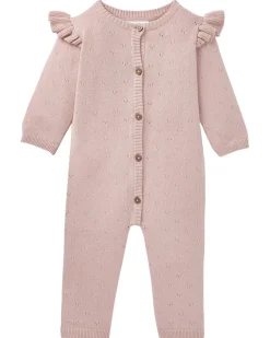 Strick-Strampler mit Lochmuster Ergee, Rüschen-KiK Onlineshop Store